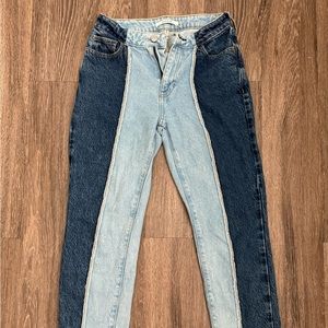 Pacsun Two Tone Jeans